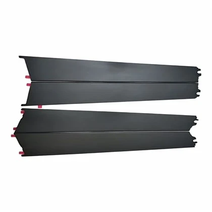 Matte Black Pillar Trim